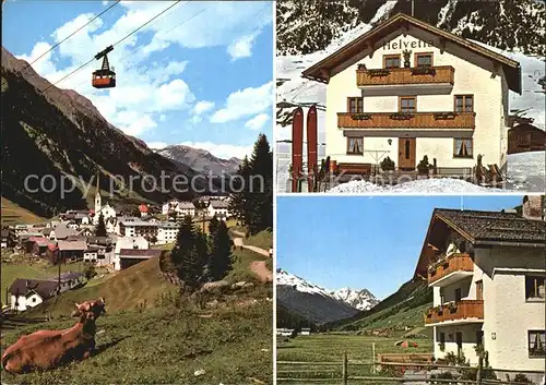 Ischgl Pension Helvetia Seilbahn Kat. Ischgl