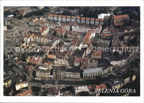 Jelenia Gora Hirschberg Schlesien Fliegeraufnahme