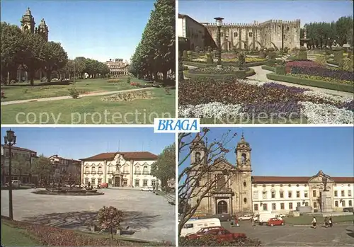 Braga Jardin Santa Barbara Largo do Campo da Vinha Kat. Braga