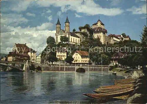 Aarburg AG Schloss Bootsliegeplatz Kat. Aarburg