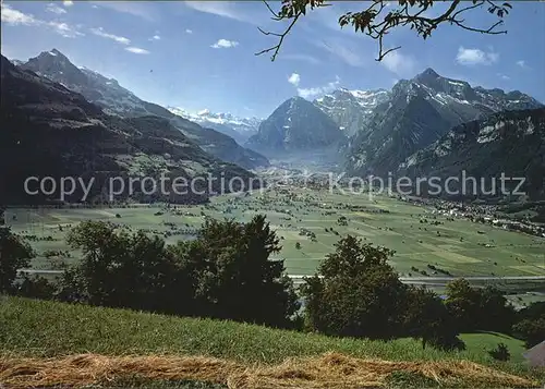 Glarner Vorab Blick ins Glarnerland Kat. Glarner Vorab