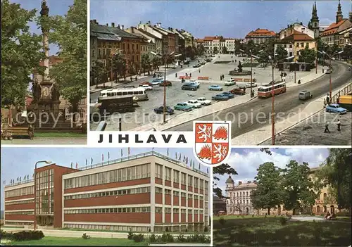 Jihlava Strassenpartie Gebaeude Kat. Jihlava