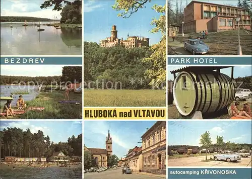 Hluboka Vltavou Bezdrev Park Hotel Autocamping Kat. Frauenberg