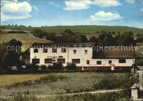 Huenfelden Gasthof Pension Aumuehle  Kat. Huenfelden