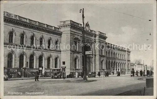 Magdeburg Hauptbahnhof Kat. Magdeburg