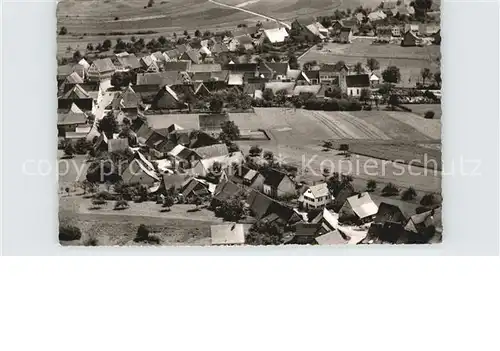 Hartheim Messstetten Fliegeraufnahme Kat. Messstetten