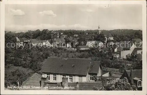 Bad Buckow Maerkische Schweiz Blick vom Luisenberg Kat. Buckow Maerkische Schweiz