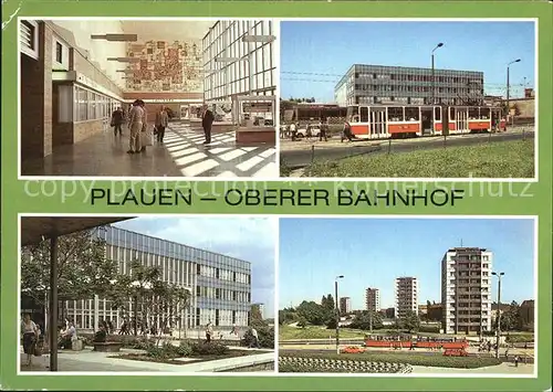 Plauen Vogtland Oberer Bahnhof Kat. Plauen