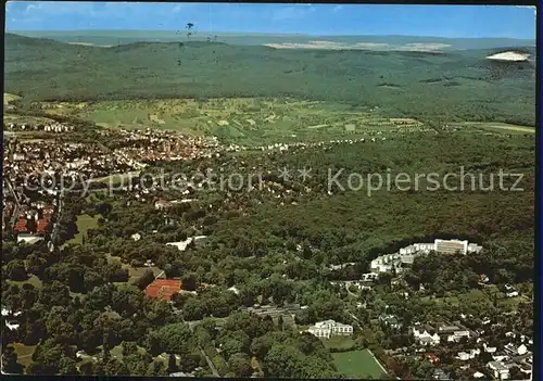 Bad Homburg Fliegeraufnahme mit Kurpark Kat. Bad Homburg v.d. Hoehe