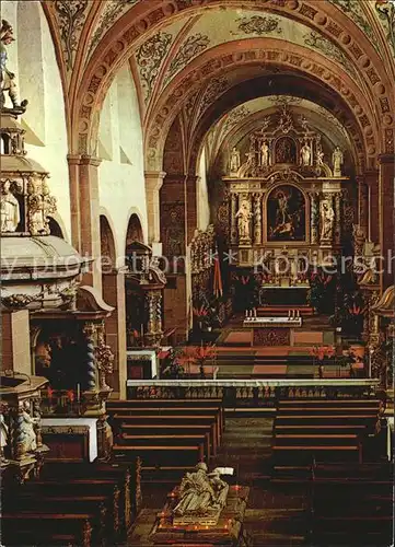 Steinfeld Kall Basilika mit Grab des Heiligen Hermann Josef Kat. Kall