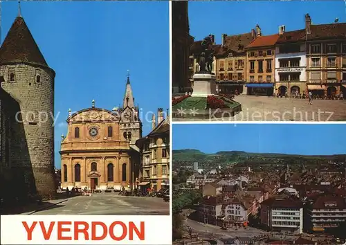 Yverdon VD Kirche Kat. Yverdon