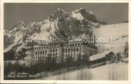 Engelberg OW Hotel Terrace Palace Kat. Engelberg