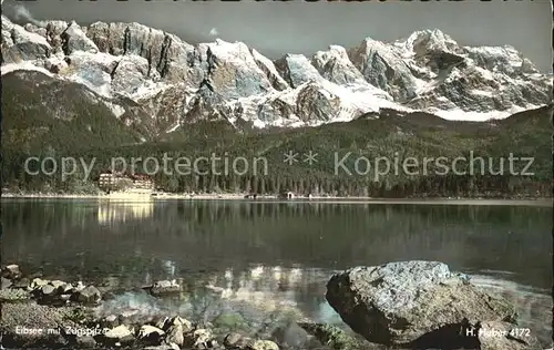 Eibsee Zugspitze Kat. Grainau