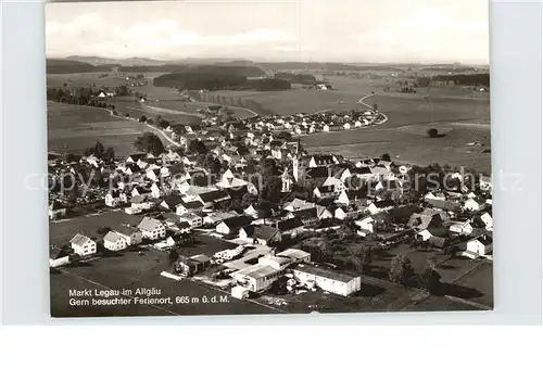 Legau Markt Fliegeraufnahme Kat. Legau