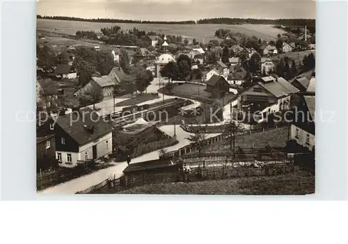 Carlsfeld Erzgebirge Teilansicht Kat. Eibenstock