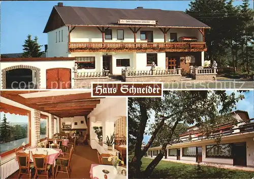 Winterberg Hochsauerland Hotel Haus Schneider  Kat. Winterberg
