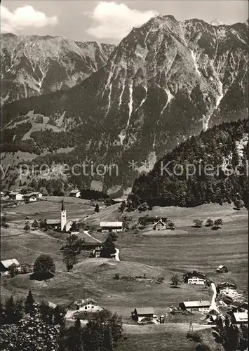 Tiefenbach Oberstdorf Teilansicht  Kat. Oberstdorf