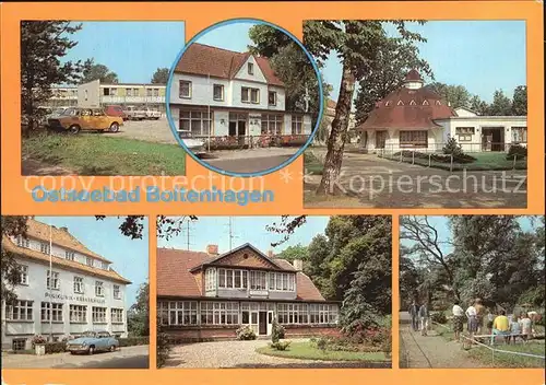 Boltenhagen Ostseebad Urlauberdorf Kurverwaltung Pavillon BarHaus am Meer Minigolfanlage Kat. Ostseebad Boltenhagen