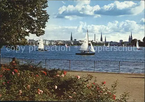 Hamburg Aussenalster  Kat. Hamburg