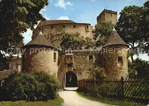 Neckarmuehlbach Burg Guttenburg  Kat. Hassmersheim