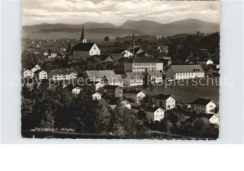 Heimenkirch Panorama Kat. Heimenkirch