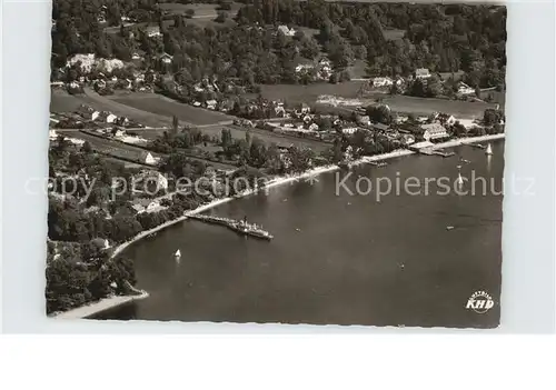 Herrsching Ammersee Fliegeraufnahme Kat. Herrsching a.Ammersee