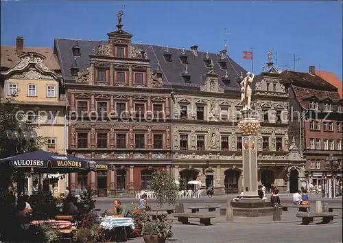 Erfurt Fischmarkt Erfurter Roland Haus Zum Breiten Herd Kat. Erfurt