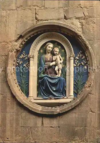 Firenze Toscana Madonna mit Kind Kat. Firenze