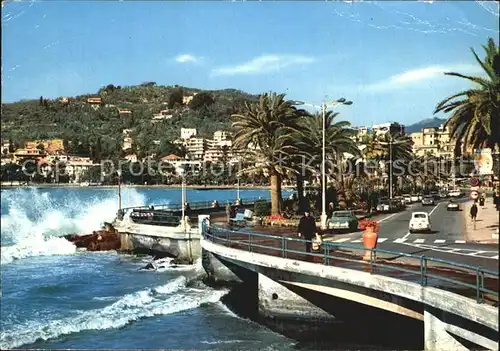 Rapallo Liguria Strandpromenade Kat. Rapallo