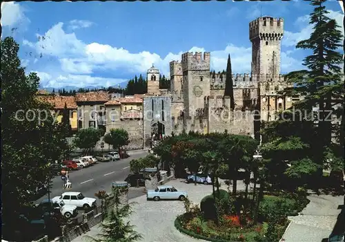 Sirmione Lago di Garda Schloss Kat. Italien