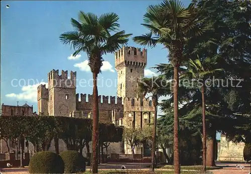 Sirmione Lago di Garda Schloss Kat. Italien