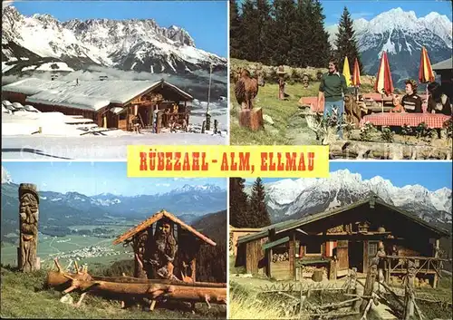 Ellmau Tirol Ruebezahl Alm Kat. Ellmau