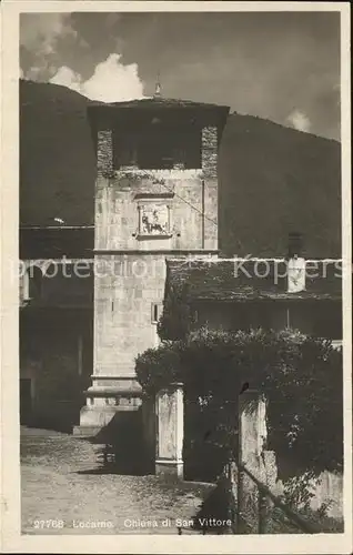 Locarno Lago Maggiore Chiesa di San Vittore