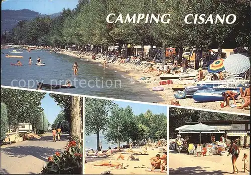 Cisano di Bardolino Verona Camping Strand Kat. Italien