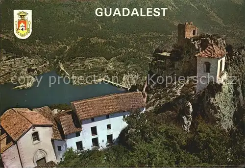 Castell de Guadalest Teilansicht Burg