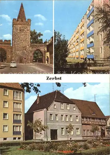 Zerbst Heidetor Neubau in der Alten Bruecke Gildehaus Kat. Zerbst