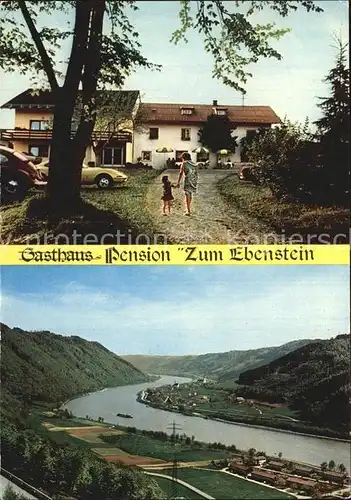 Gottsdorf Niederbayern Gasthaus Pension Zum Ebenstein Panorama Donautal Kat. Untergriesbach