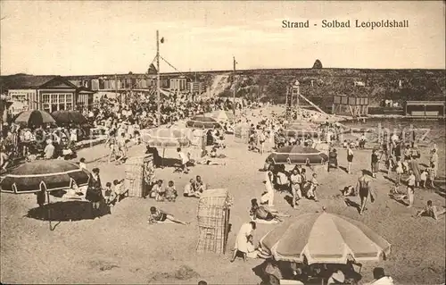 Leopoldshall Stassfurt Solbad Strand Binnensee