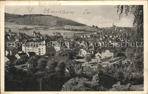 Oberschlema Erzgebirge Radiumbad Panorama Kat. Bad Schlema