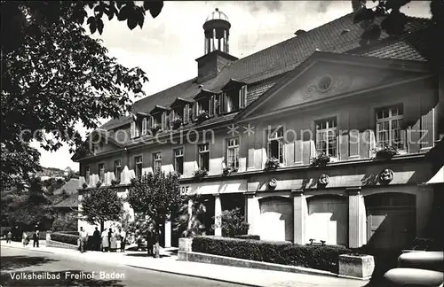 Baden AG Volksheilbad Freihof Kat. Baden