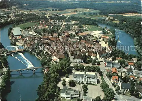 Bremgarten AG Fliegeraufnahme Kat. Bremgarten