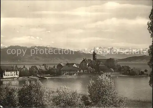 Wasserburg Bodensee Panorama  Kat. Wasserburg (Bodensee)