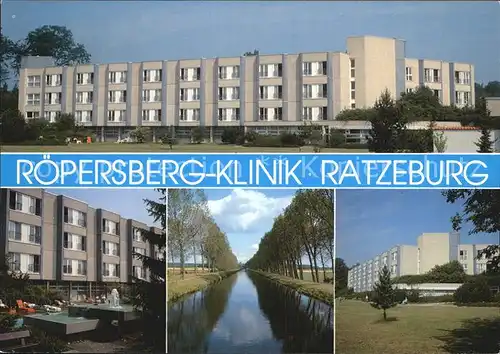 Ratzeburg Roepersberg Klinik Kanal Kat. Ratzeburg