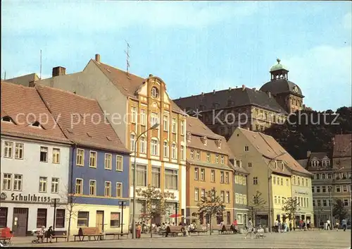 Weissenfels Saale Karl Marx Platz Schloss Neu Augustusburg Kat. Weissenfels