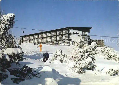 Schliffkopf Hotel Schwarzwaldhochstrasse Skigebiet Kat. Baden Baden