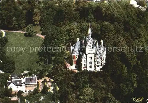 Esneux Fliegeraufnahme mit Schloss Kat. 