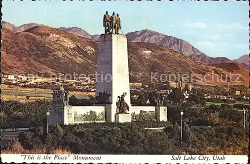 Salt Lake City Monument  Kat. Salt Lake City