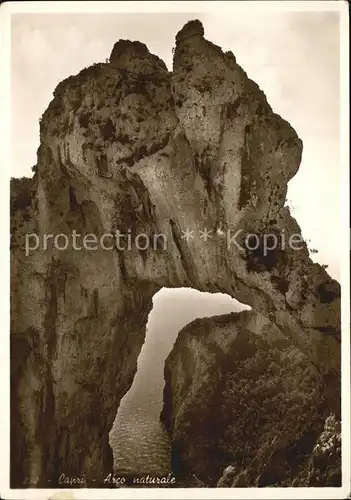 Capri Arco naturale Kat. Golfo di Napoli