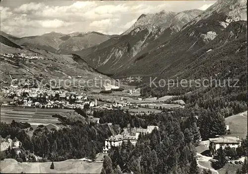 Scuol Tarasp Vulpera Fliegeraufnahme Kat. Scuol