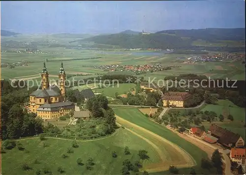 Vierzehnheiligen Basilika Maintal Luftaufnahme Kat. Bad Staffelstein